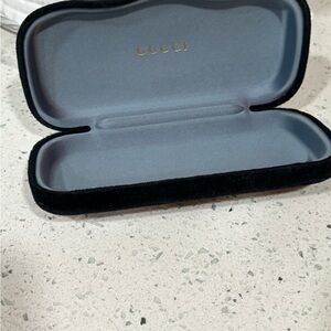 Gucci Black Velvet Eyewear Case